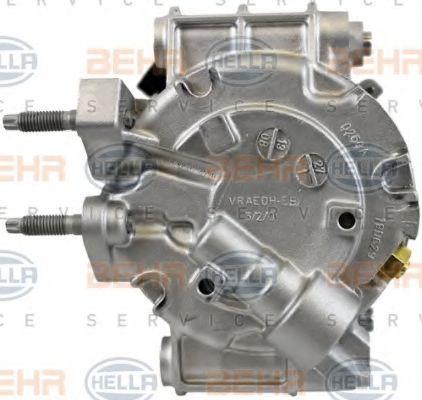 Компрессор, кондиционер BEHR HELLA SERVICE 8FK 351 272-181 Компрессор, кондиционер BEHR HELLA SERVICE 8FK 351 272-181