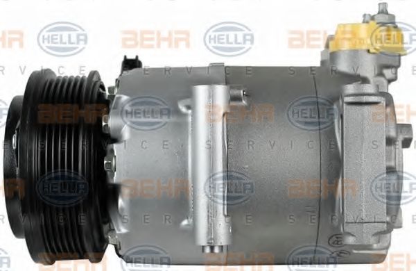 Компрессор, кондиционер BEHR HELLA SERVICE 8FK 351 272-371 Компрессор, кондиционер BEHR HELLA SERVICE 8FK 351 272-371