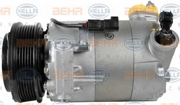 Компрессор, кондиционер BEHR HELLA SERVICE 8FK 351 272-391 Компрессор, кондиционер BEHR HELLA SERVICE 8FK 351 272-391
