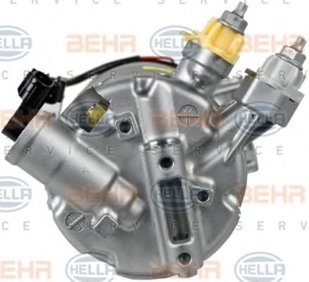 Компрессор, кондиционер BEHR HELLA SERVICE 8FK 351 272-391 Компрессор, кондиционер BEHR HELLA SERVICE 8FK 351 272-391