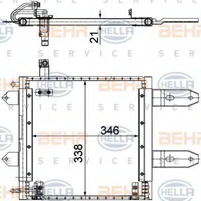 BEHR HELLA SERVICE 8FC 351 300-171