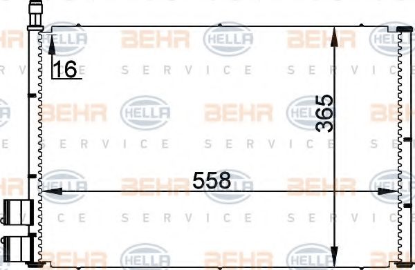 BEHR HELLA SERVICE 8FC 351 300-351