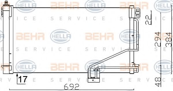 BEHR HELLA SERVICE 8FC 351 301-354