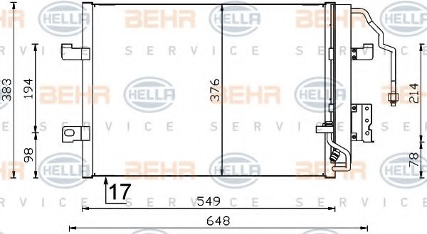 BEHR HELLA SERVICE 8FC 351 301-364