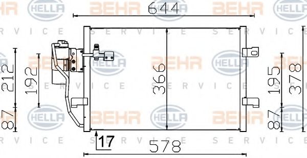 BEHR HELLA SERVICE 8FC 351 301-394