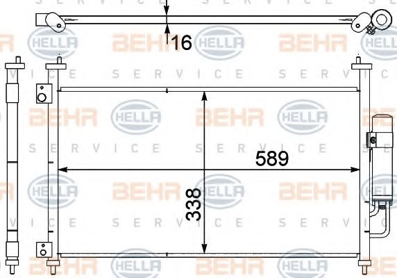 BEHR HELLA SERVICE 8FC 351 303-641