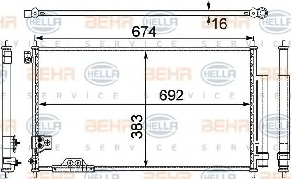 BEHR HELLA SERVICE 8FC 351 303-691