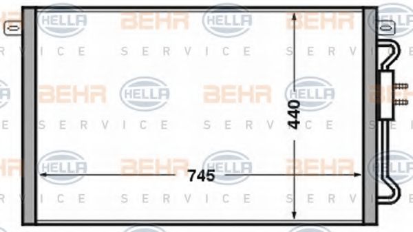 BEHR HELLA SERVICE 8FC 351 305-191