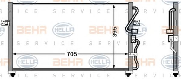 BEHR HELLA SERVICE 8FC 351 305-761