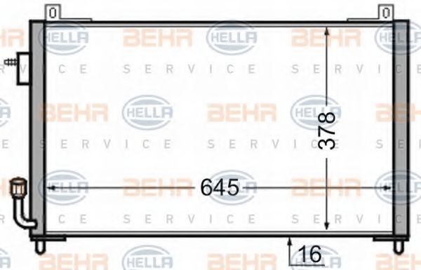 BEHR HELLA SERVICE 8FC 351 306-471