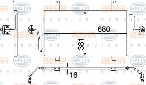 BEHR HELLA SERVICE 8FC 351 306-531