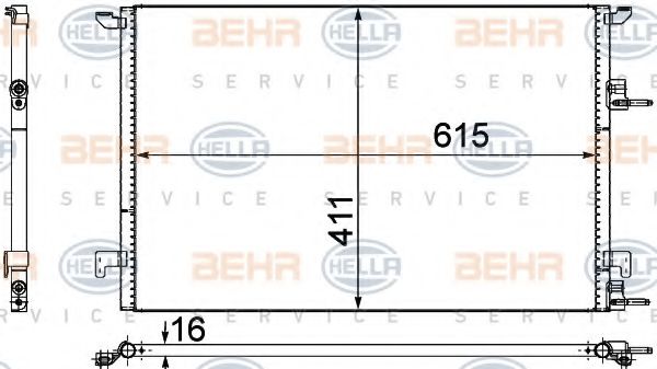 BEHR HELLA SERVICE 8FC 351 309-371