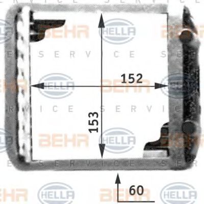 BEHR HELLA SERVICE 8FH 351 311-371