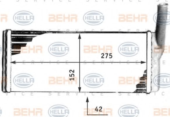 BEHR HELLA SERVICE 8FH 351 311-531 BEHR HELLA SERVICE 8FH 351 311-531