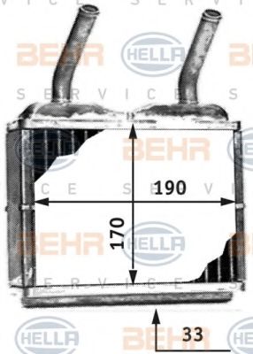 BEHR HELLA SERVICE 8FH 351 311-781