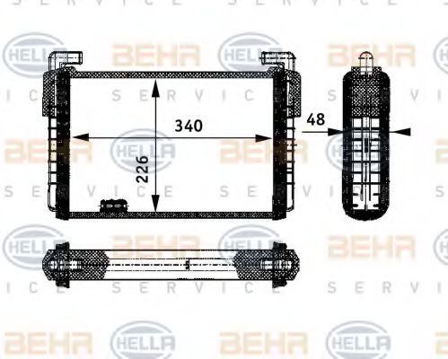 BEHR HELLA SERVICE 8FH 351 312-371