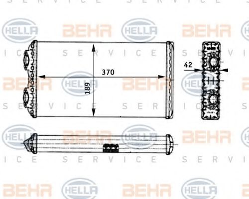 BEHR HELLA SERVICE 8FH 351 312-441