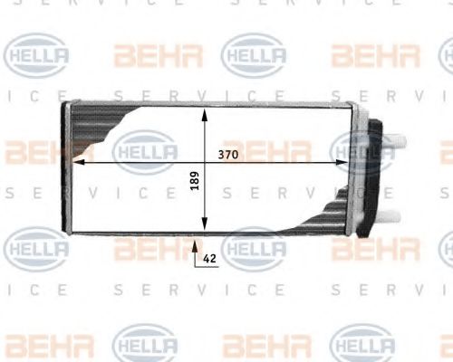 BEHR HELLA SERVICE 8FH 351 312-481