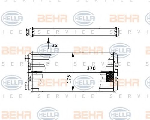 BEHR HELLA SERVICE 8FH 351 312-571