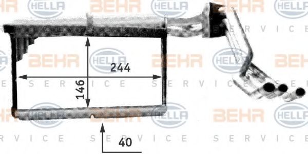 BEHR HELLA SERVICE 8FH 351 312-771