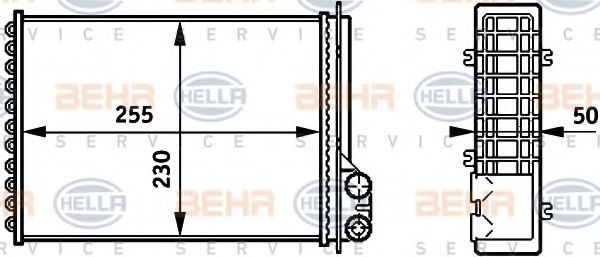 BEHR HELLA SERVICE 8FH 351 313-301 BEHR HELLA SERVICE 8FH 351 313-301