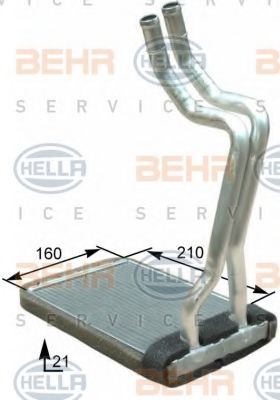 BEHR HELLA SERVICE 8FH 351 314-791