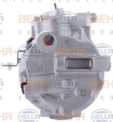 Компрессор, кондиционер BEHR HELLA SERVICE 8FK 351 316-191 Компрессор, кондиционер BEHR HELLA SERVICE 8FK 351 316-191