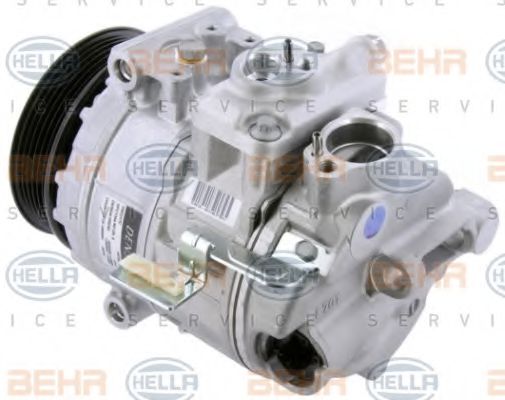 Компрессор, кондиционер BEHR HELLA SERVICE 8FK 351 316-191 Компрессор, кондиционер BEHR HELLA SERVICE 8FK 351 316-191