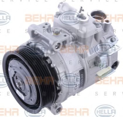 Компрессор, кондиционер BEHR HELLA SERVICE 8FK 351 316-191 Компрессор, кондиционер BEHR HELLA SERVICE 8FK 351 316-191