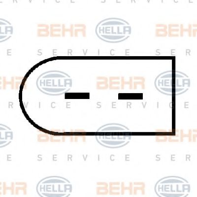 BEHR HELLA SERVICE 8FK 351 316-501