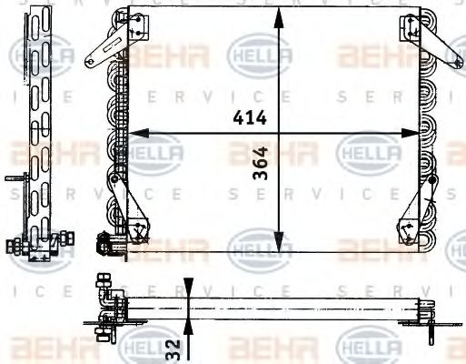 BEHR HELLA SERVICE 8FC 351 317-381