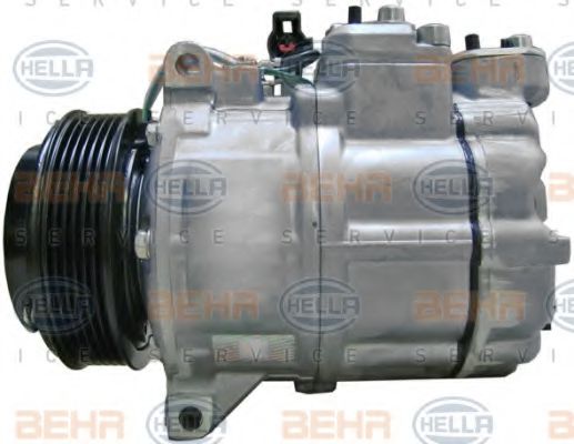 Компрессор, кондиционер BEHR HELLA SERVICE 8FK 351 322-301 Компрессор, кондиционер BEHR HELLA SERVICE 8FK 351 322-301
