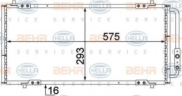 BEHR HELLA SERVICE 8FC 351 330-461