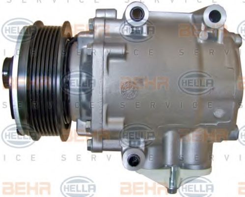 Компрессор, кондиционер BEHR HELLA SERVICE 8FK 351 334-101 Компрессор, кондиционер BEHR HELLA SERVICE 8FK 351 334-101