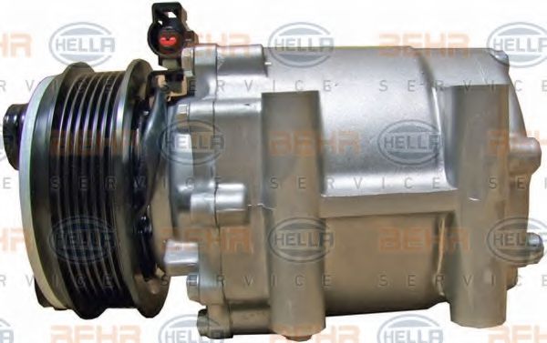 Компрессор, кондиционер BEHR HELLA SERVICE 8FK 351 334-101 Компрессор, кондиционер BEHR HELLA SERVICE 8FK 351 334-101