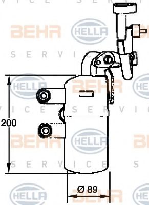 BEHR HELLA SERVICE 8FT 351 335-111