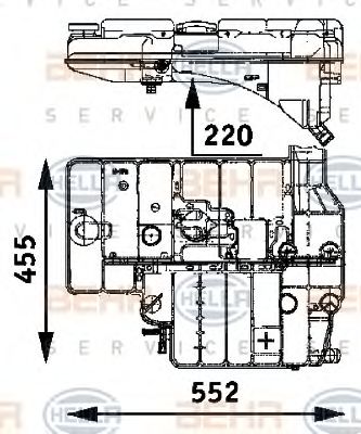 BEHR HELLA SERVICE 8MA 376 705-191