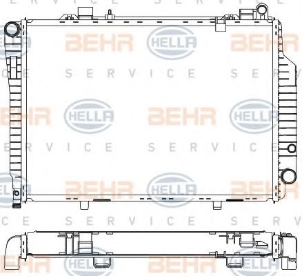 BEHR HELLA SERVICE 8MK 376 711-201