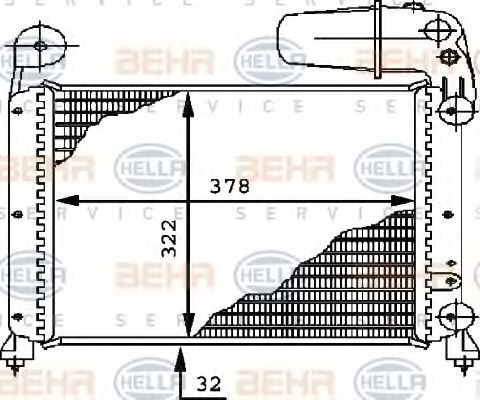 BEHR HELLA SERVICE 8MK 376 716-341