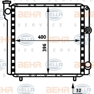 BEHR HELLA SERVICE 8MK 376 716-661