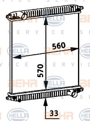 BEHR HELLA SERVICE 8MK 376 721-721