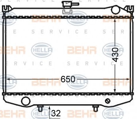 BEHR HELLA SERVICE 8MK 376 724-481