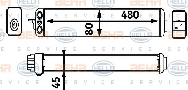 BEHR HELLA SERVICE 8MO 376 725-751 BEHR HELLA SERVICE 8MO 376 725-751