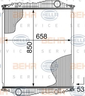 BEHR HELLA SERVICE 8MK 376 726-491