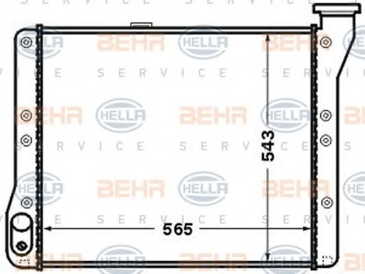 BEHR HELLA SERVICE 8MK 376 726-721