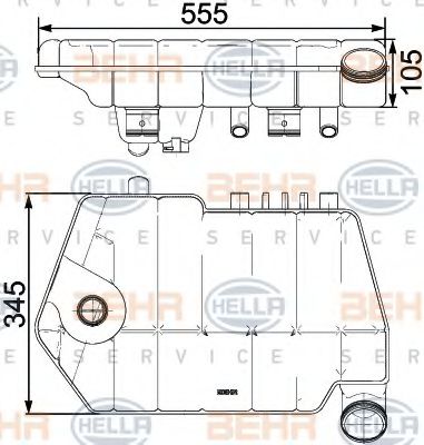 BEHR HELLA SERVICE 8MA 376 731-621