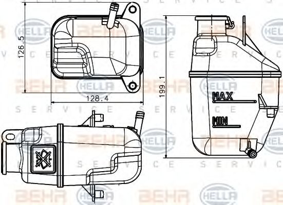 BEHR HELLA SERVICE 8MA 376 737-231 BEHR HELLA SERVICE 8MA 376 737-231