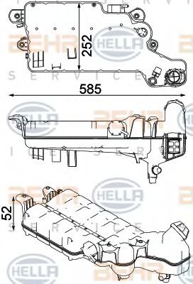 BEHR HELLA SERVICE 8MA 376 750-611