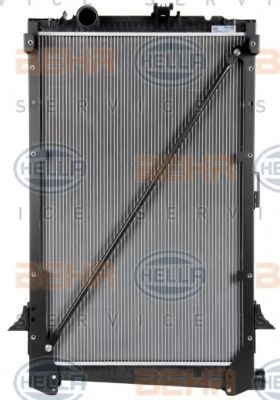 Радиатор, охлаждение двигателя BEHR HELLA SERVICE 8MK 376 751-764 Радиатор, охлаждение двигателя BEHR HELLA SERVICE 8MK 376 751-764