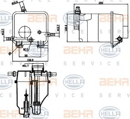 BEHR HELLA SERVICE 8MA 376 755-211